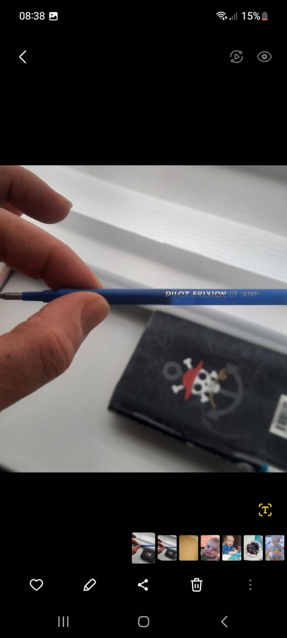 Je ne jette plus mes stylos