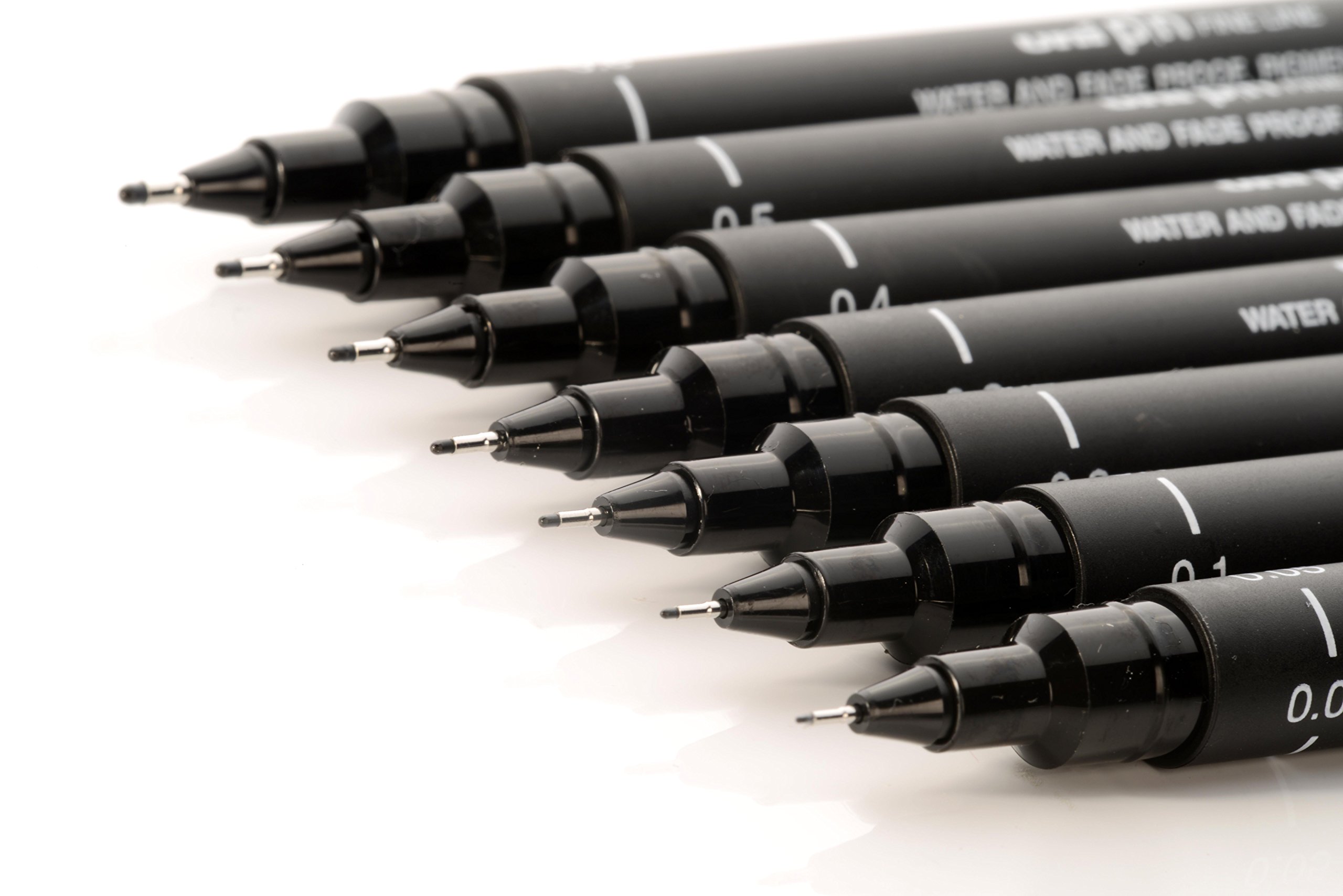 uni-ball-pin-feutre-calibr-noir-pochette-de-5-pointes-0-2-0-4-0-6-0-8-1-0-mm image 7