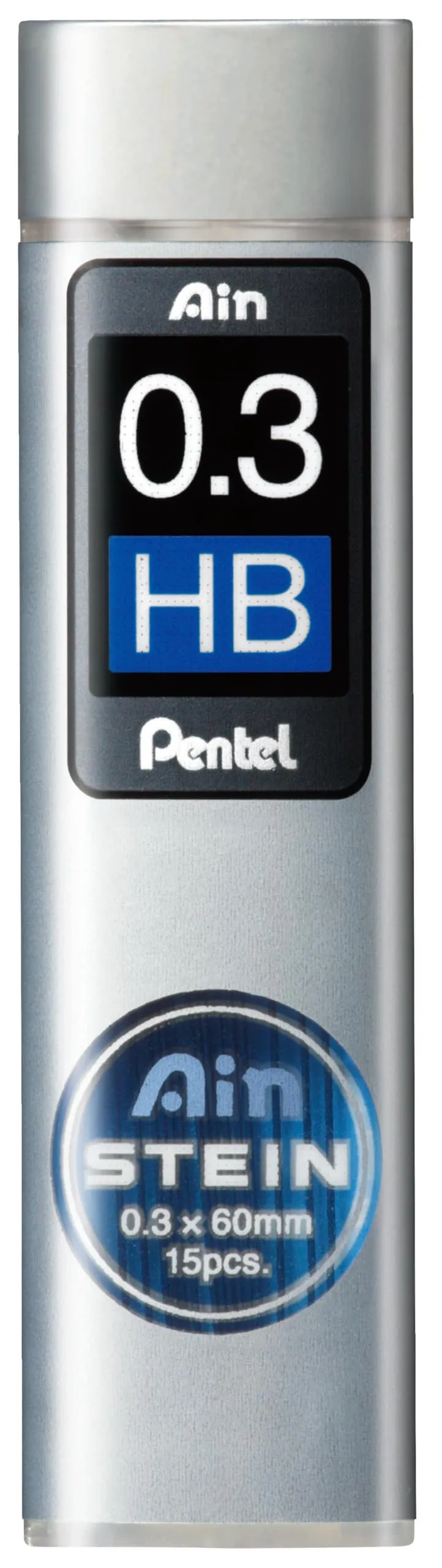pentel-ain-stein-lot-de-12-tuis-de-15-mines-0-3-mm-hb image 1