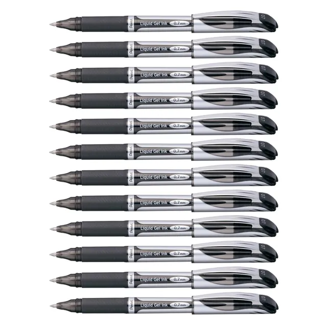 pentel-ball-r56-stylo-bille-0-6-mm-rouge-corps-vert-rechargeable image 1