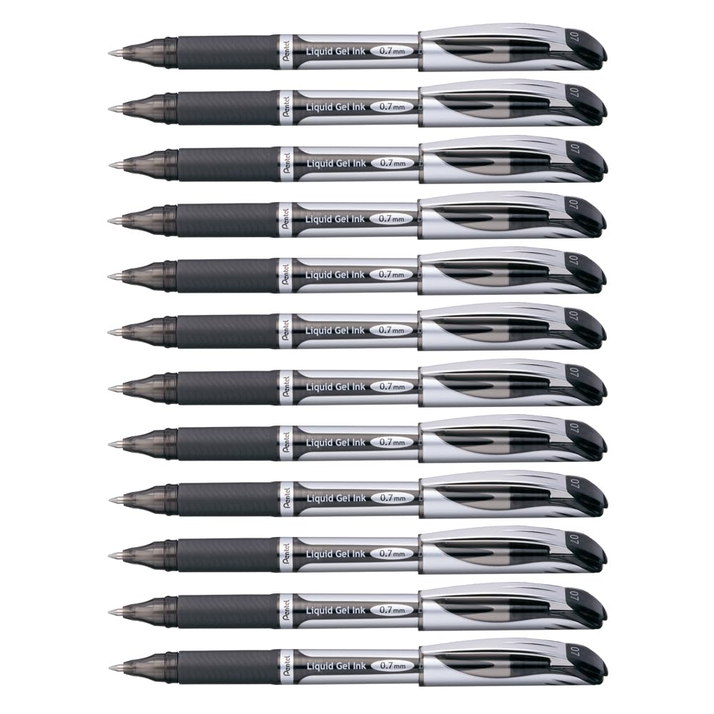 pentel-ball-r56-stylo-bille-0-6-mm-rouge-corps-vert-rechargeable image 1