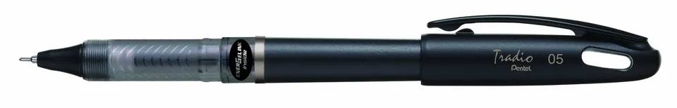 pentel-energel-tradio-bln115a-roller-gel-0-5-mm-noir-lot-de-12 image 1