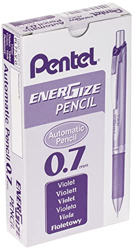 pentel-pl77-v-lot-de-12-porte-mines-aluminium-0-7-mm-violet image 5