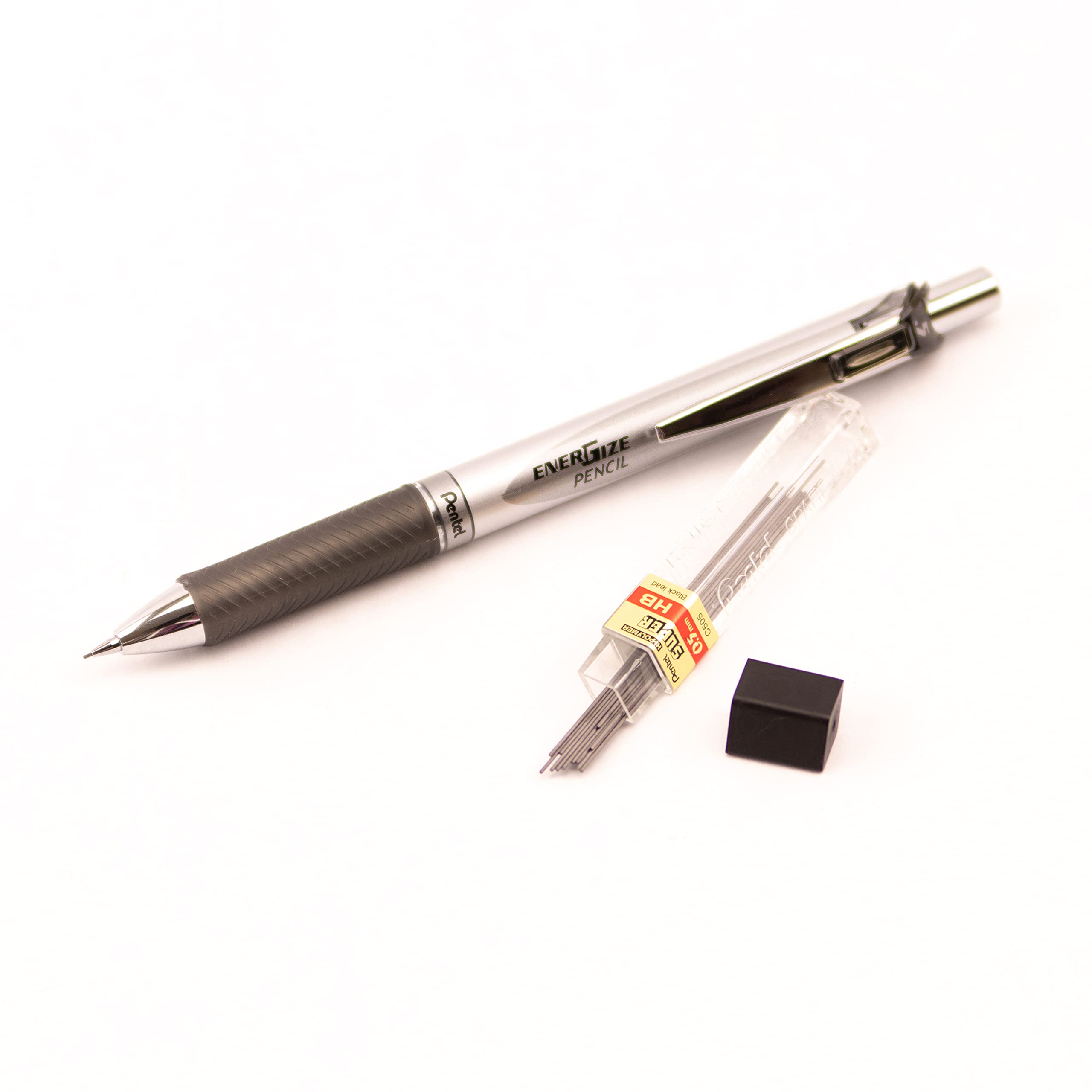 pentel-pl75-a-porte-mines-aluminium-0-5-mm-noir-lot-de-12 image 8