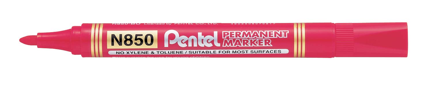 pentel-n850-4-marqueur-permanent-pointe-moyenne-4-2-mm-pochette-de-4-couleurs image 3