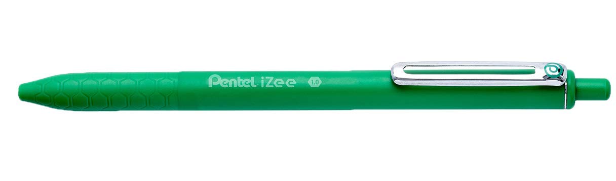 pentel-izee-bx470-stylo-bille-r-tractable-1-mm-pack-de-10-noir-x4-bleu-x4-rouge- image 5