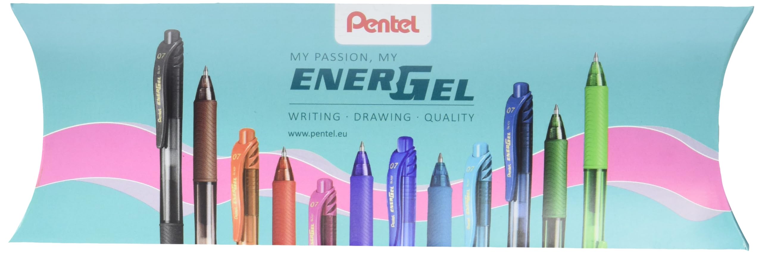 pentel-energel-bl77-roller-gel-r-tractable-0-7-mm-bleu-paquet-de-4 image 4