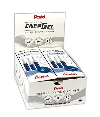 pentel-energel-lr7-recharge-roller-gel-0-7-mm-bordeaux-lot-de-12 image 7