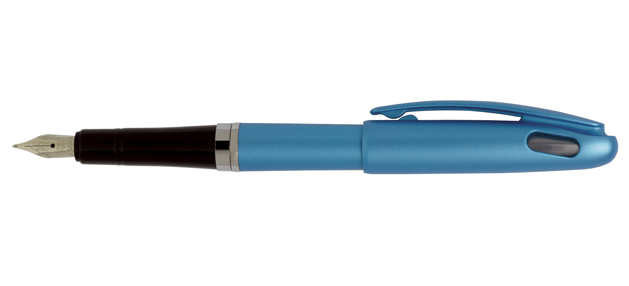 pentel-tradio-lot-de-12-stylos-plume-rechargeables-encre-bleue-corps-vert-assemb image 2