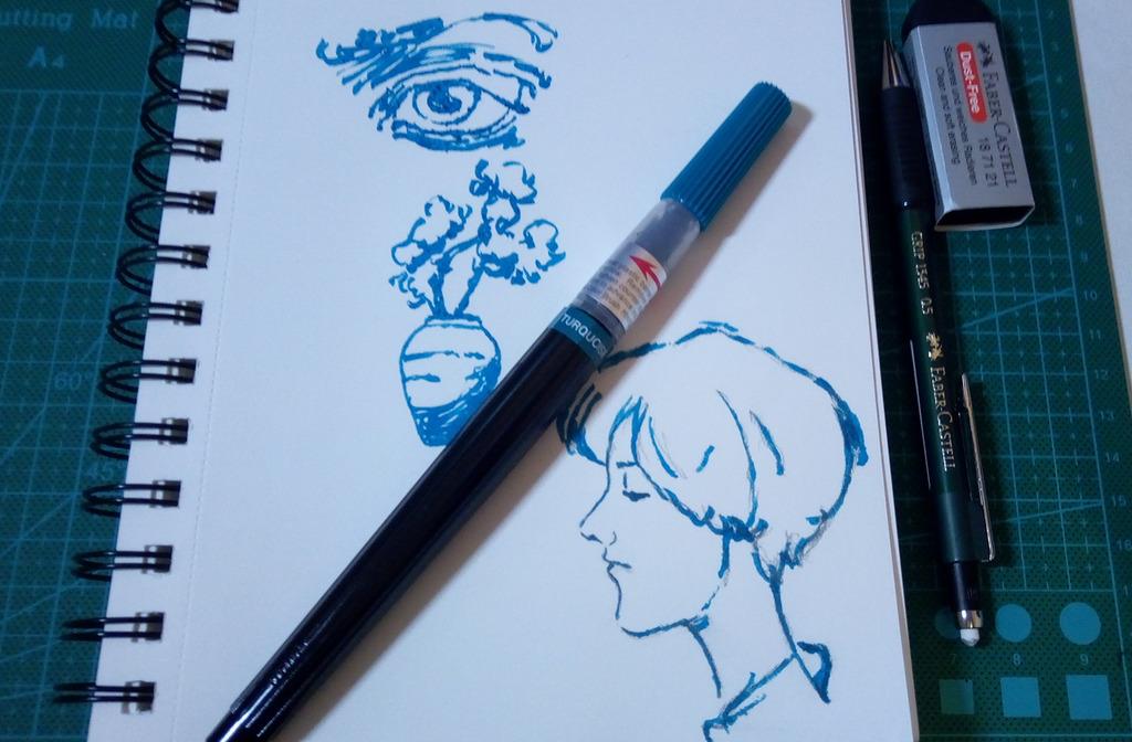 Encre fluide et rechargeable