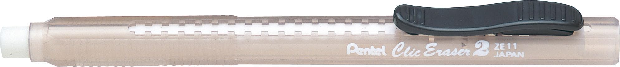 pentel-ain-ze11t-c-stylo-gomme-rechargeable-bleu-translucide-lot-de-12 image 1
