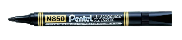 pentel-n850-4-marqueur-permanent-pointe-moyenne-4-2-mm-pochette-de-4-couleurs image 1
