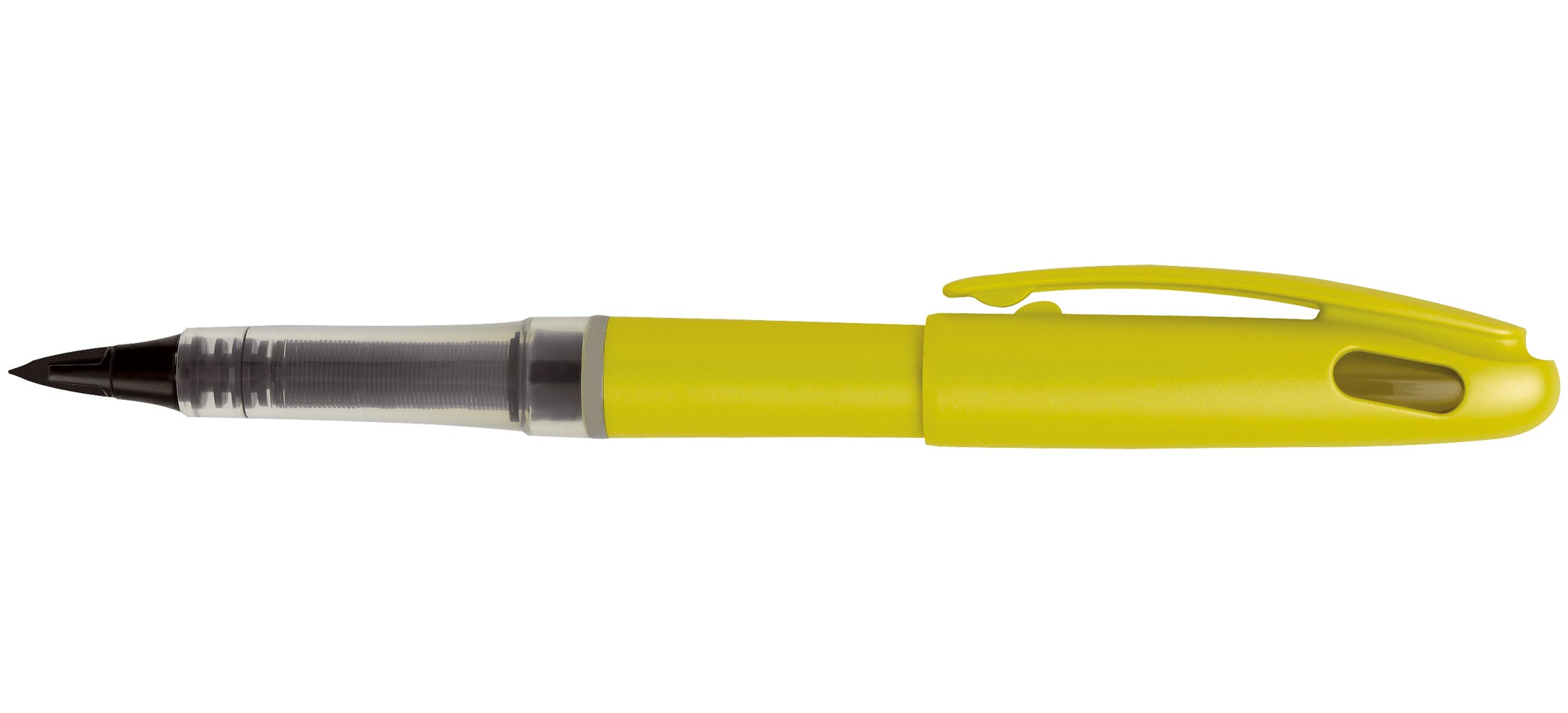 pentel-tradio-soft-feutre-plume-vert-pomme-encre-noire-lot-de-12 image 3