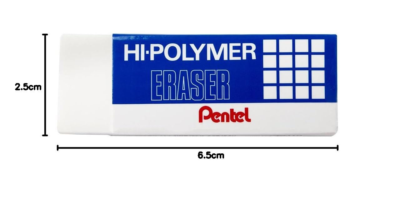 pentel-zeh-10-gomme-blanche-rectangulaire-tous-papiers-lot-de-36 image 5