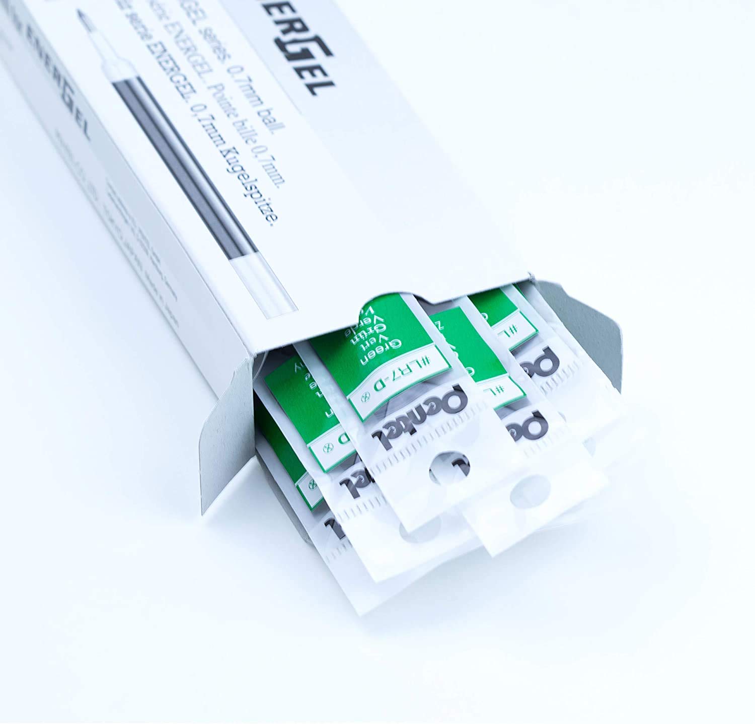 pentel-energel-lr7-d-recharge-roller-gel-0-7-mm-vert image 7