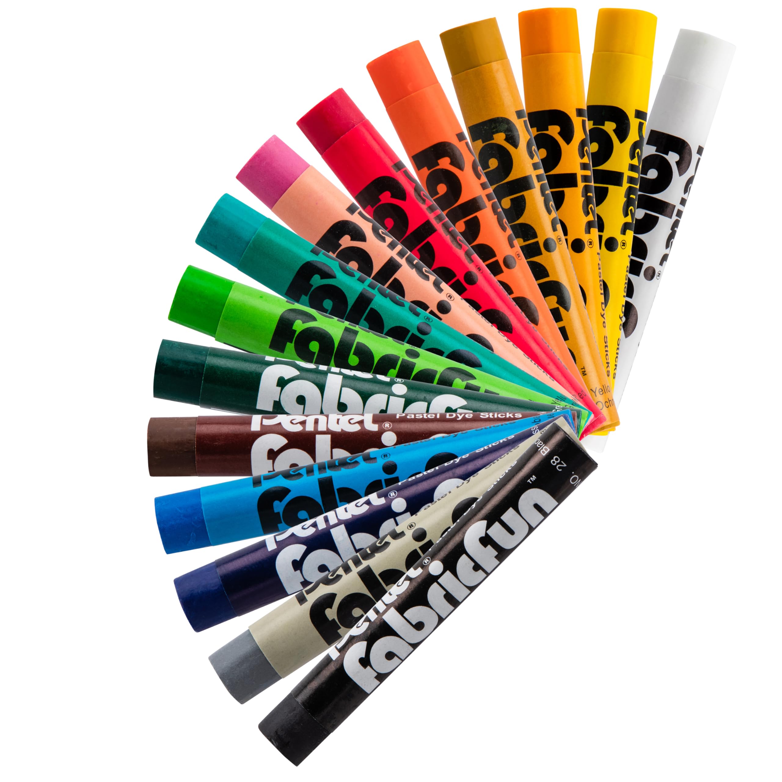 pentel-pts-15-bo-te-de-15-pastels-l-huile-pour-tissus image 4