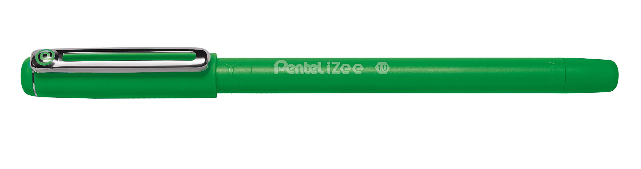 pentel-izee-bx460-vert-stylo-bille-capuchon-1-0-mm-lot-de-12 image 3