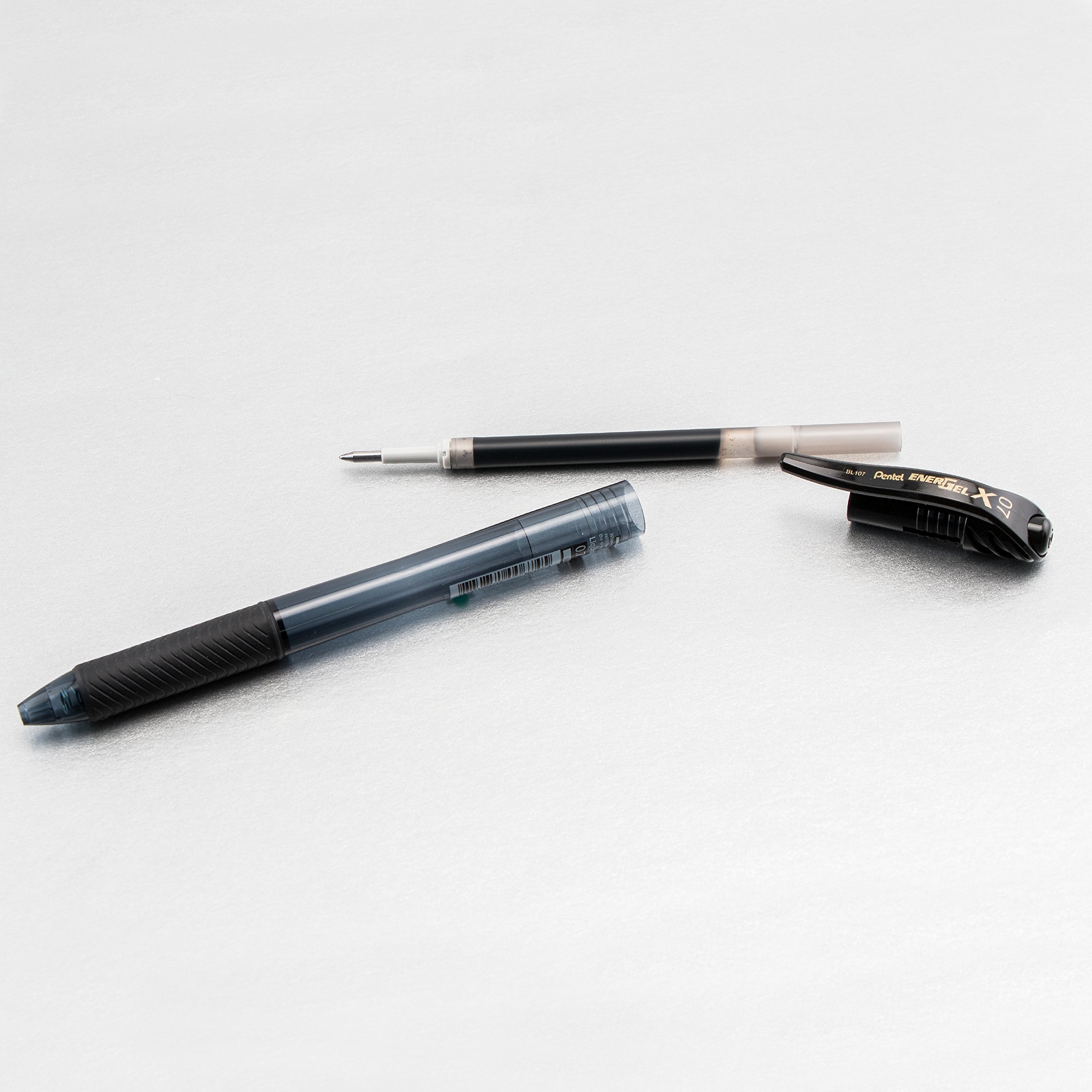 pentel-energel-x-bl107-roller-encre-gel-r-tractable-0-7-mm-noir-lot-de-12 image 6