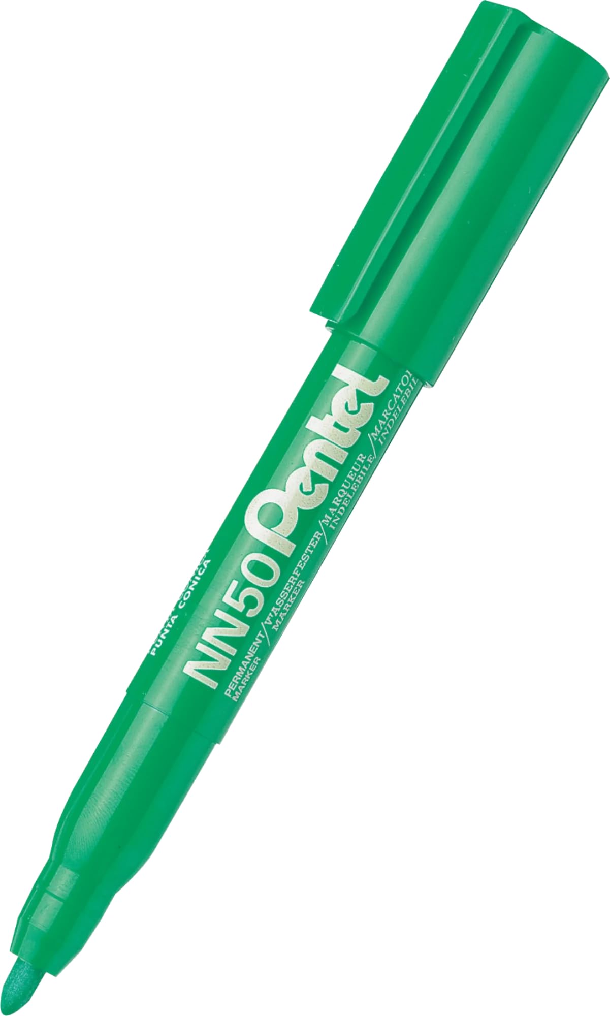 pentel-pen-marqueur-permanent-vert-lot-de-12 image 2