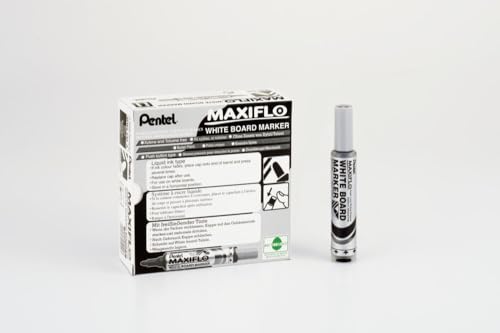 pentel-maxiflo-mwl5m-marqueur-tableau-blanc-violet-pointe-conique-large-6-mm-lot image 7