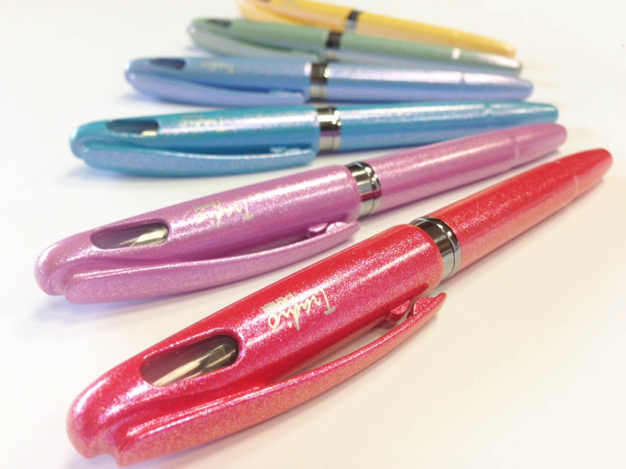 pentel-tradio-iridescence-stylo-plume-violet-lot-de-12 image 2