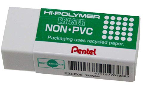pentel-zetl07-gomme-plastique-pocket-4-3-x-1-8-cm-blanche-lot-de-48 image 4