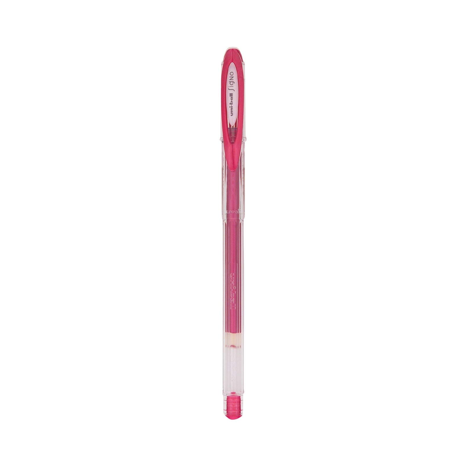 uni-ball-signo-um120-lot-de-8-rollers-encre-gel-m-tallis-s-0-8-mm-or-argent-rose image 5