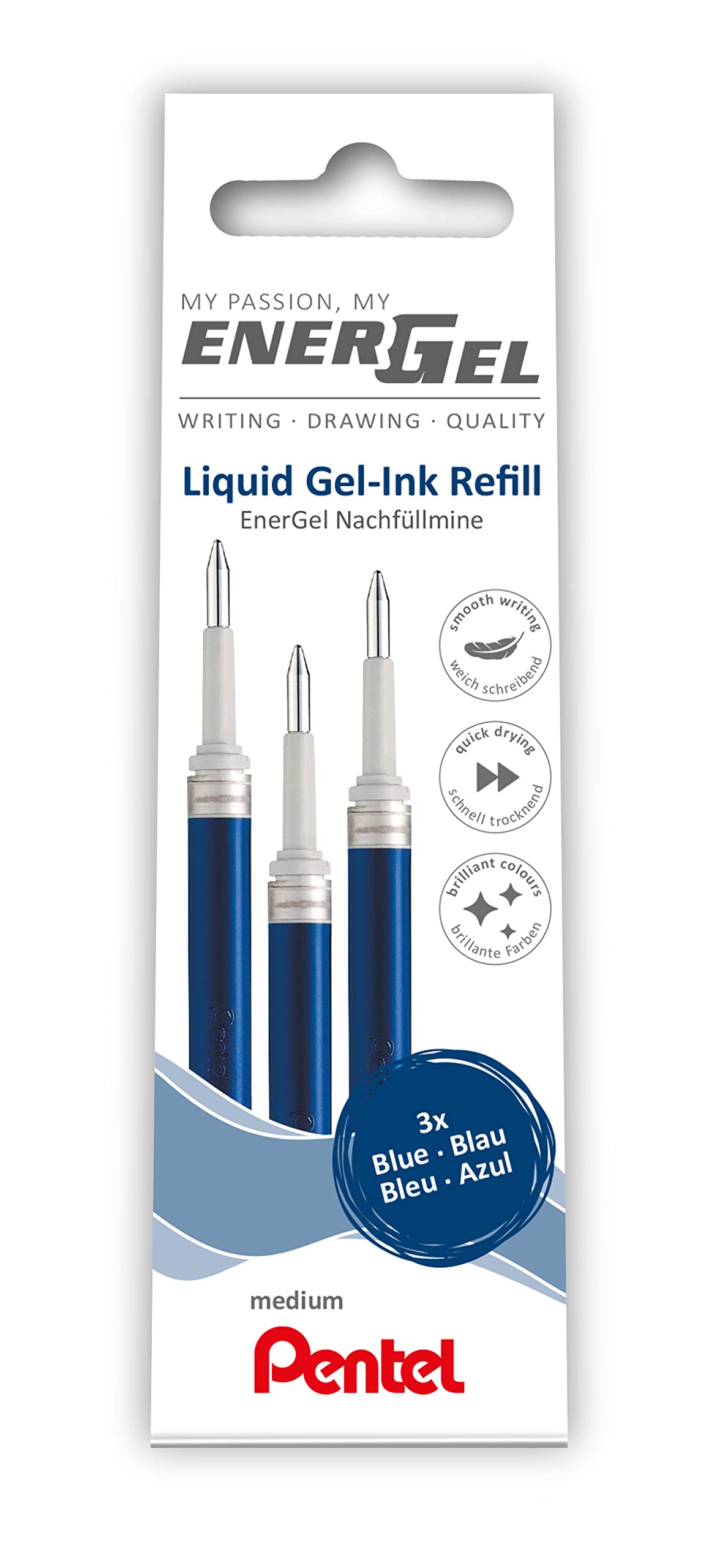 pentel-energel-lr7-lot-de-3-recharges-gel-0-7-mm-noires image 6