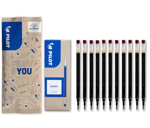 pilot-bls-g2-7-recharges-roller-gel-rouge-pointe-moyenne-0-7-mm-lot-de-10-1-offe image 7