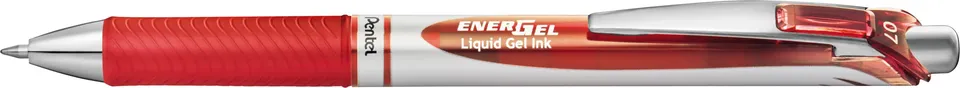 pentel-bl77-energel-roller-gel-r-tractable-0-7-mm-rouge-lot-de-12 image 1
