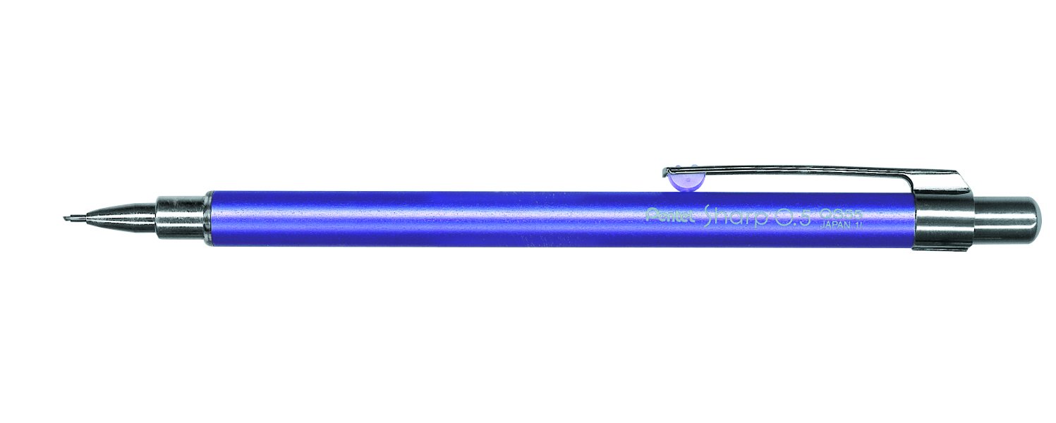 pentel-qs55-p-lot-de-10-mini-porte-mines-rechargeables-0-5-mm-rose image 2