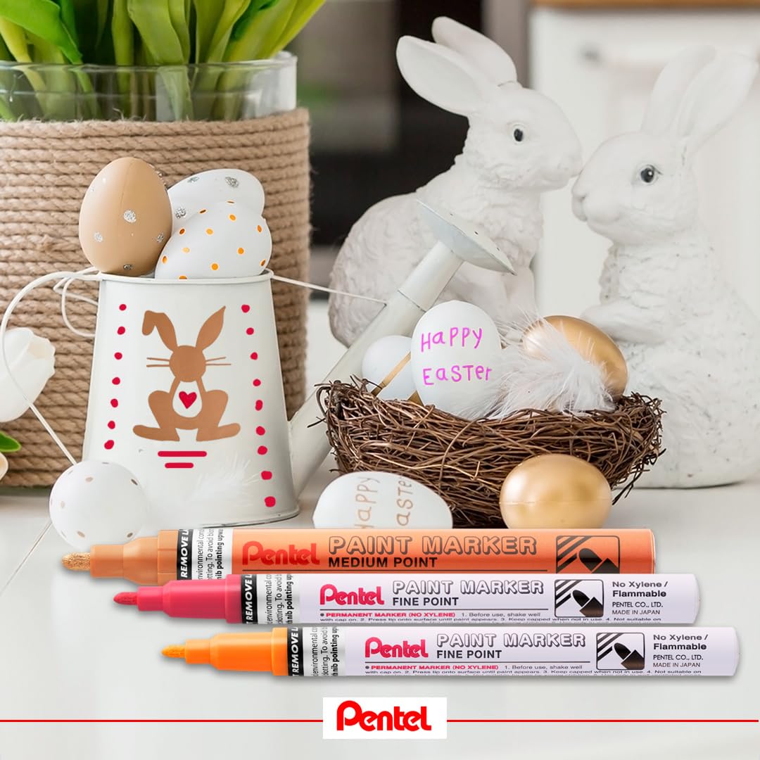 pentel-arts-paint-marker-msp10-marqueur-peinture-permanent-pointe-fine-marron-lo image 7