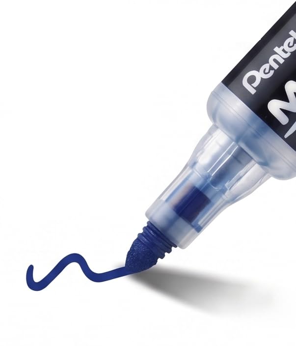 pentel-maxiflo-flex-feel-mwl5sbf-marqueur-tableau-blanc-r-encrable-bleu-pointe-f image 6