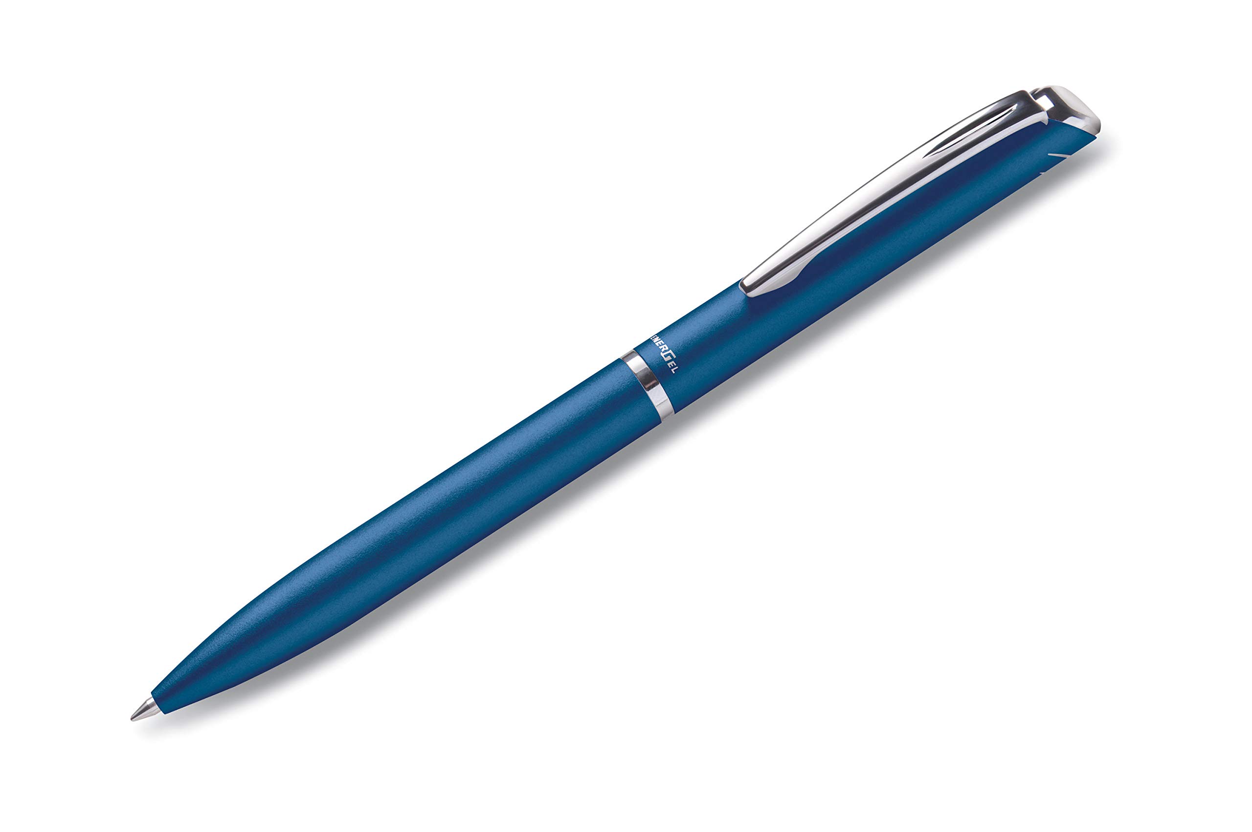 pentel-energel-bl2007-roller-gel-r-tractable-0-7-mm-corps-m-tal-turquoise-mat-co image 2