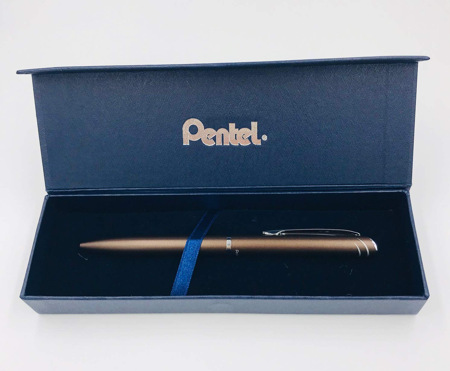 pentel-energel-bl2007-roller-gel-r-tractable-0-7-mm-corps-m-tal-turquoise-mat-co image 7
