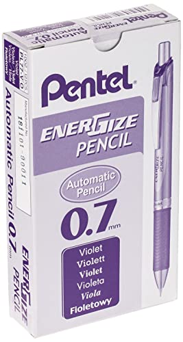 pentel-pl77-v-lot-de-12-porte-mines-aluminium-0-7-mm-violet image 6