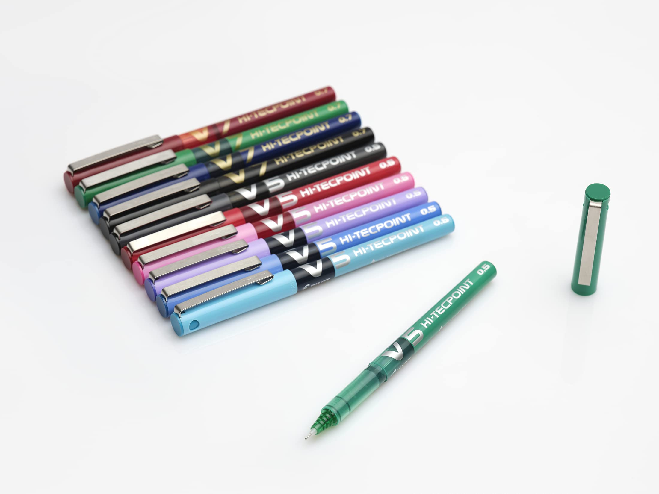 pilot-v7-hi-tecpoint-roller-encre-liquide-noir-lot-de-20 image 4
