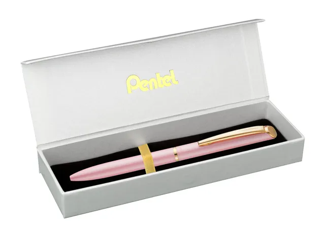 pentel-energel-bl2007p-roller-gel-premium-r-tractable-0-7-mm-m-tal-rose-pastel-o image 1