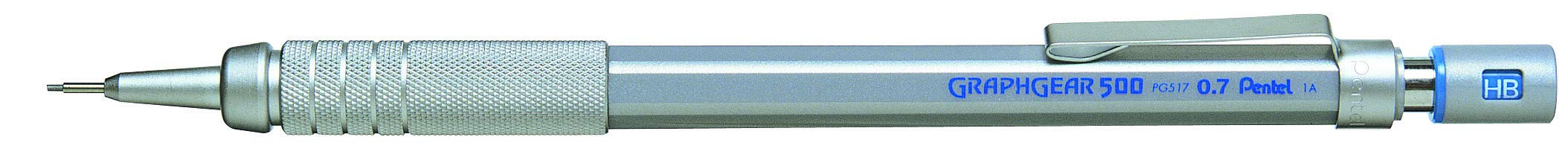pentel-graphgear-500-porte-mine-0-5-mm-gris-lot-de-12 image 8