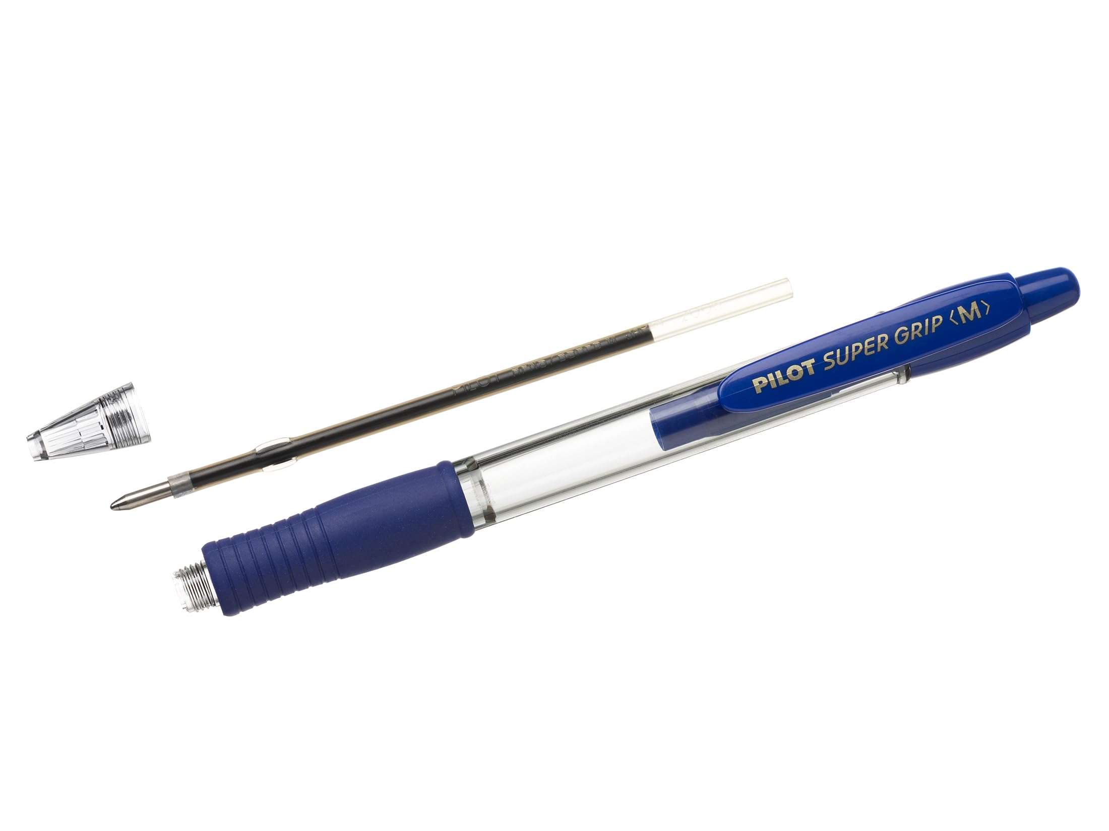 pilot-super-grip-stylo-bille-r-tractable-bleu-pointe-moyenne-1-mm-lot-de-4 image 5