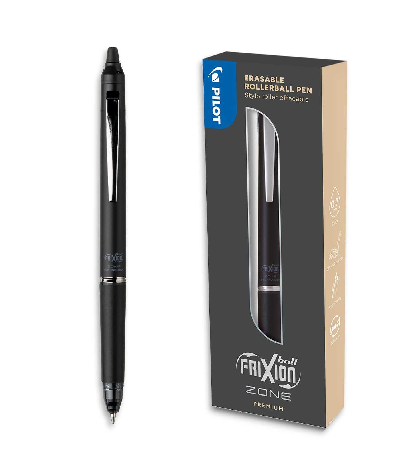 pilot-frixion-ball-zone-gris-roller-effa-able-premium-r-tractable-en-coffret-cad image 7