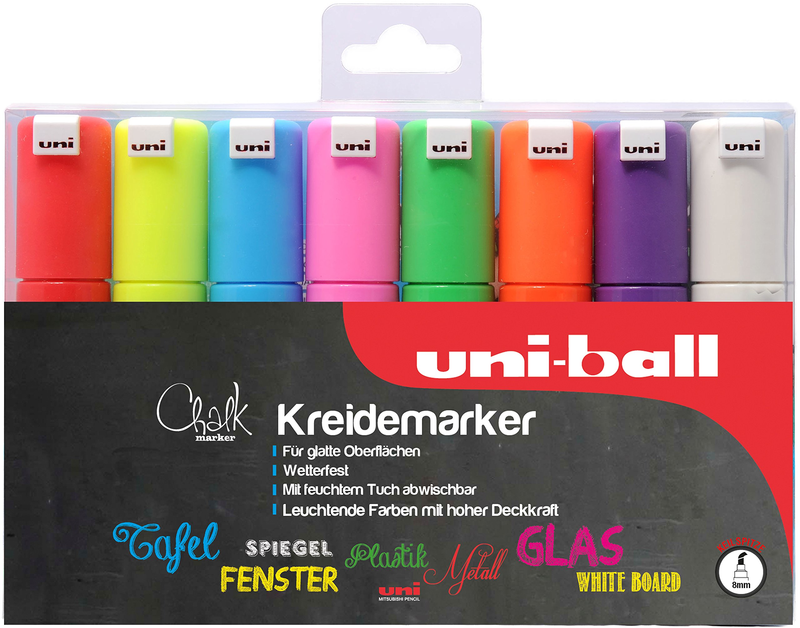 uni-ball-chalk-pwe-5m-4-marqueurs-craie-moyens-2-blancs-or-argent image 8
