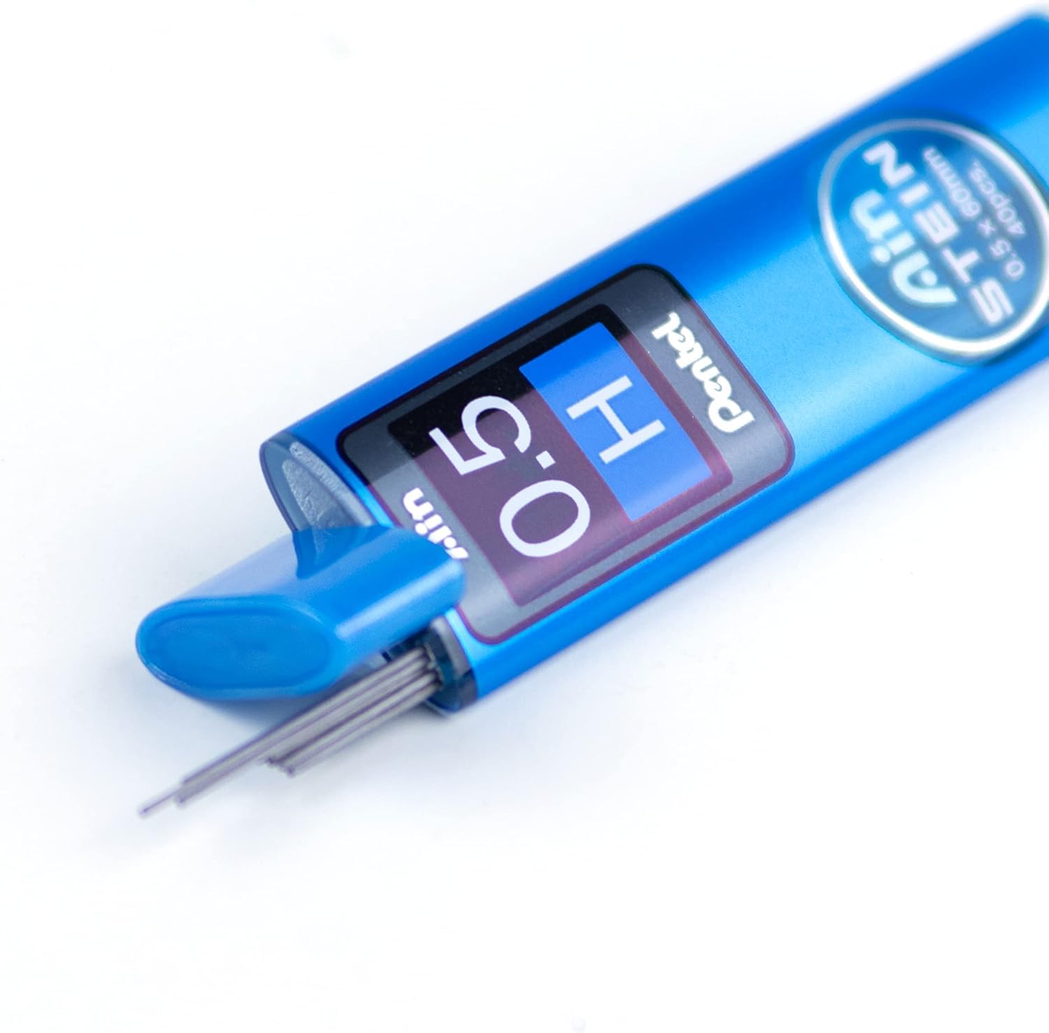 pentel-ain-stein-h-0-5-mm-mines-porte-mines-lot-de-12-tuis-de-40 image 5