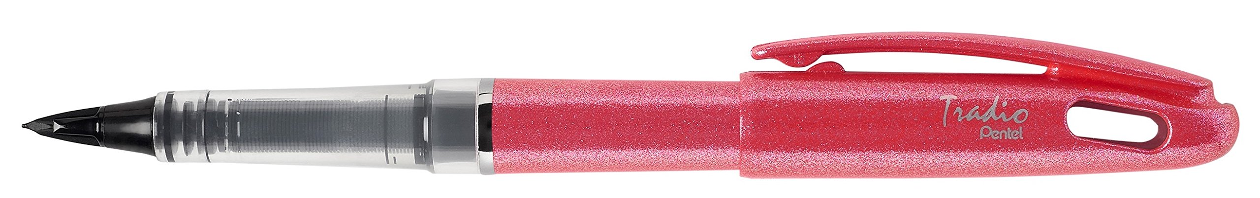 pentel-tradio-iridescence-feutre-plume-rose-lot-de-12 image 1