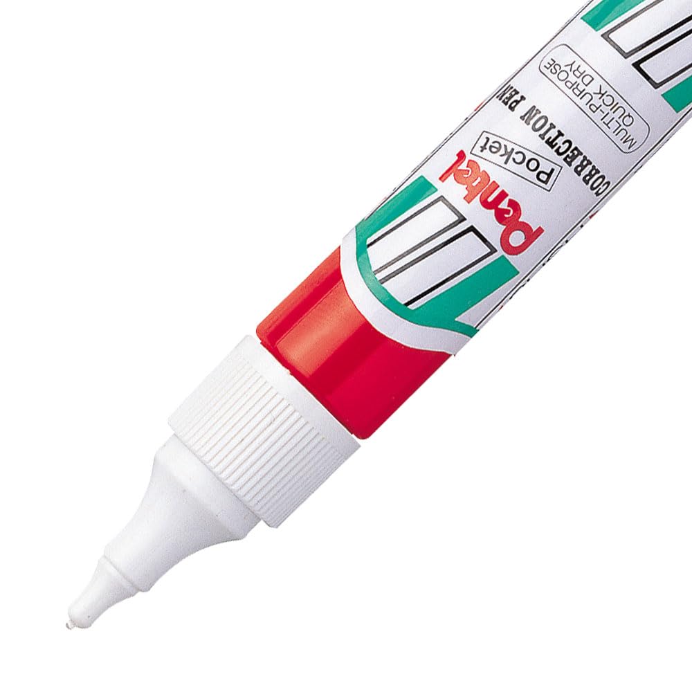 pentel-pentex-pocket-zlc21-wf-stylo-correcteur-liquide-7-ml-lot-de-12 image 3