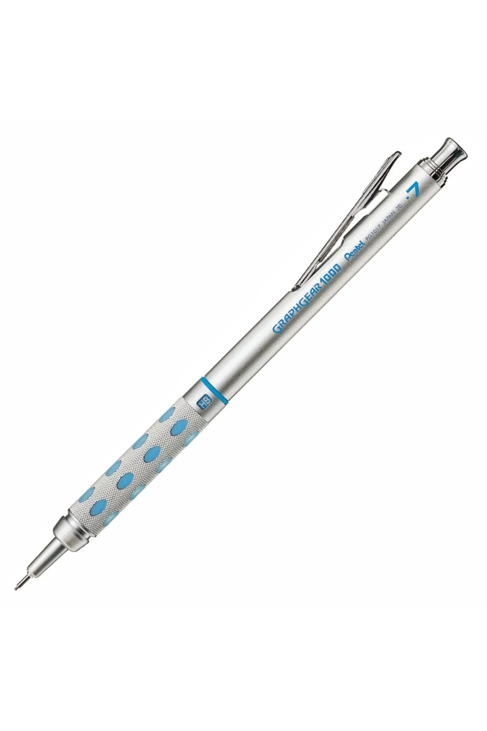 pentel-graphgear-1000-porte-mine-0-7-mm-m-tal-lot-de-12 image 1