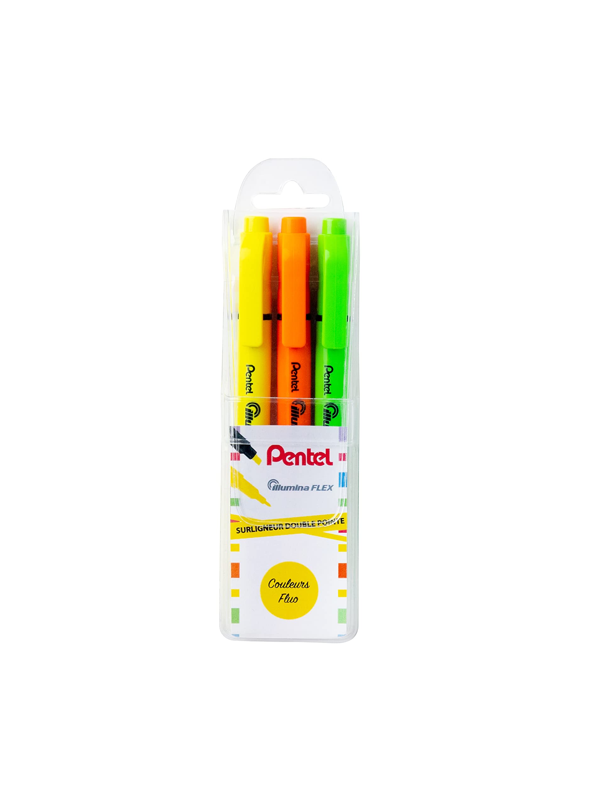 pentel-illumina-flex-slw11-surligneur-bi-pointe-vert-lot-de-10 image 8