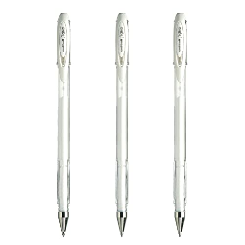 uni-ball-signo-um120-roller-gel-blanc-0-7-mm-lot-de-3 image 4