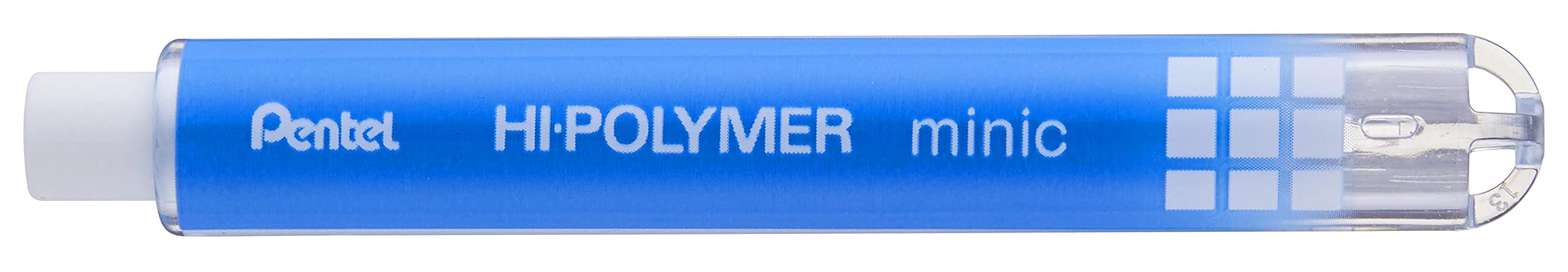 pentel-minic-ze82-stylo-gomme-compact-corps-bleu image 2