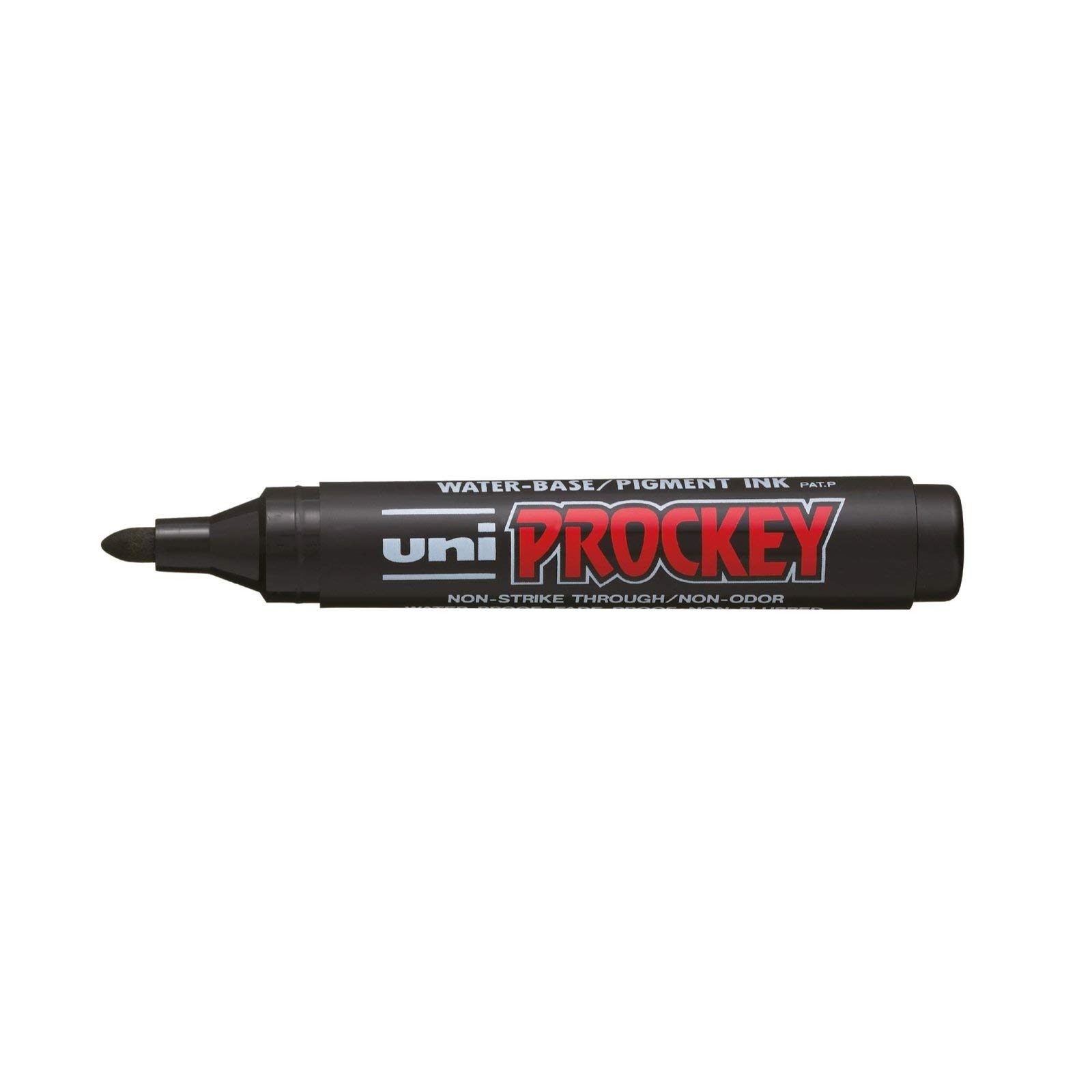 uni-ball-prockey-pm-122-marqueur-permanent-pointe-ogive-1-2-1-8-mm-pack-de-4-cou image 3